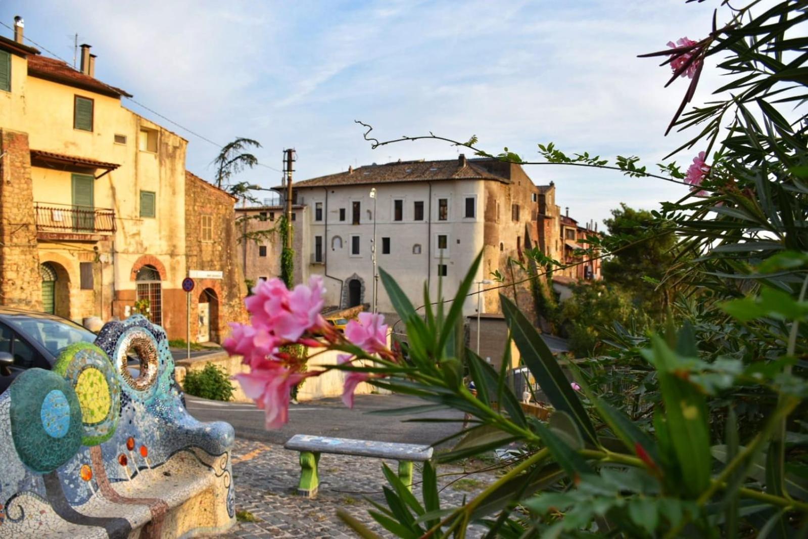 Hotel Il Cortile Del Castello Capena Exterior foto