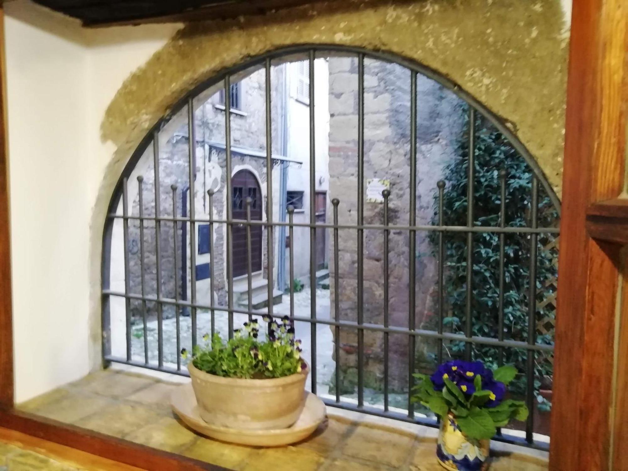 Hotel Il Cortile Del Castello Capena Exterior foto